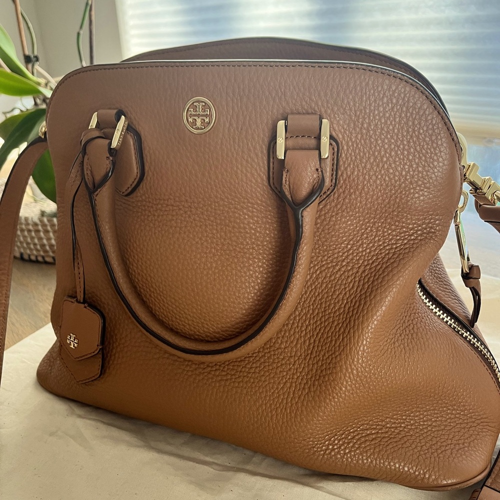 Tory Burch Robinson Pebbled Dome Purse